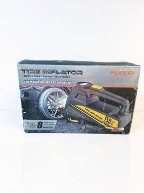 Flykid 150 PSI Portable Tire Inflator Model C3012-1